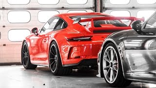 New Porsche 991 GT3 40 in Detail exterior and interior [upl. by Adilem]