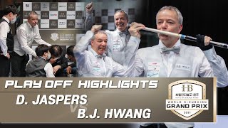 Hotel Inter burgo Wonju W3GP 2021 PlayOff Final  Dick JASPERS NED vs HWANG Bong Joo KOR HL [upl. by Rew529]