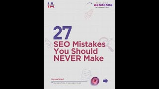 27 SEO Mistakes You Should NEVER Make shorts [upl. by Ahter]