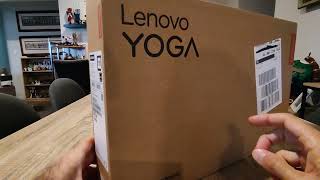 Sharing the unboxing experience of a new Lenovo Yoga 7i 2in1 convertible laptop direct from Lenovo [upl. by Olinad342]