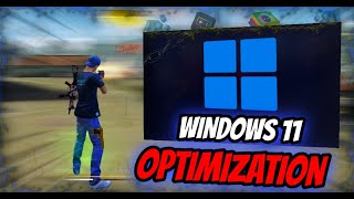 Optimize Windows 11 For Free Fire  Best FPS BOOST Settings For Bluestacks Low End Pc  ✅ [upl. by Navannod]