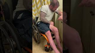 Raw real video of the excruciating pain that Adhesive Arachnoiditis causes language warning [upl. by Cassiani]