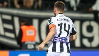 PAOK Thessaloniki vs Panathinaikos 41 Andrija Zivkovic Taison amp Vieirinha score in win [upl. by Dryden]