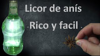 Licor de anis casero  Rico y facil [upl. by Son]