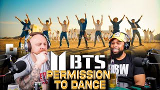 BTS  Permission to Dance Official MV  REACTION [upl. by Naryb]