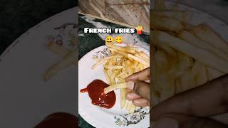 Aaj banaya ghar par French fries🍟😋😆07shortsviral minivlog cooking [upl. by Scrope94]