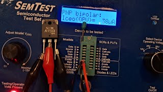 My DIY Transistor Tester SEMTEST Semiconductor Tester From Silicon Chip Magazine [upl. by Hodgkinson]