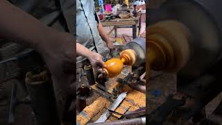 My Woodturning Show Clip wood woodturning carpentry [upl. by Nimoynib]