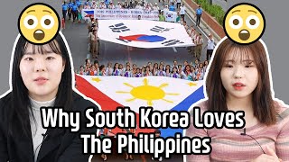 Korean React to Why South Korea Loves The Philippines  They really did this to us 😲 [upl. by Dreeda789]