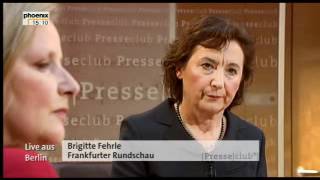 Was wir vom Bundespräsidenten erwarten können  Presseclub vom 18032012 [upl. by Esidarap]