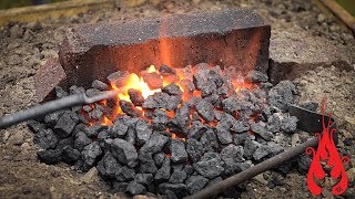 Blacksmithing  Building a simple DIY forge [upl. by Anirbas]