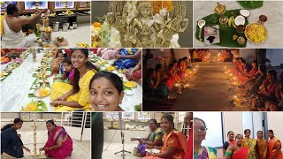 Panguni Uthiram celebration at Thiru Murugan amp Balaji Temple ll Vilakku Pooja ll Bajan ll Aarati ll [upl. by Aliekahs]