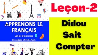 ALF0 Cahier dexercices Leçon2 Didou sait compter [upl. by Ayaladnot]