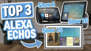 Welche ALEXA ECHO SHOW soll ich 2024 kaufen  Show 8 Show 10 Show 15 [upl. by Einuj]