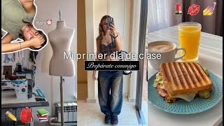 TENGO MIEDO EMPIEZO EL CICLO SUPERIOR DE MODA 👗📚 Mi Primer Día de Clases ¡PREPARATE CONMIGO 💅💄 [upl. by Remled]