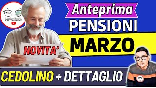 INPS⚠️ PENSIONI MARZO 2024➡ANTEPRIMA CEDOLINO NOVITà CIRCOLARE IRPEF AUMENTI NETTI IMPORTI DETTAGLIO [upl. by Dnalyaw]