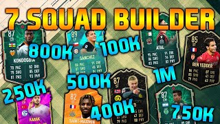 FIFA 20 SQUAD BUILDER 100K 250K 400K 500K 750K 800K 1M HYBRID SQUAD BUILDER FIFA 20 TEAMS [upl. by Corney687]