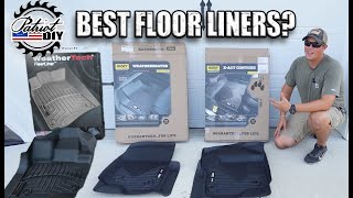 Best Floor Mats Weathertech Floor Liners vs Husky Liners [upl. by Nasar552]