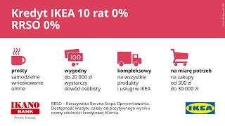 Ikano Bank W IKEA znów raty 10x0 [upl. by Ciro509]