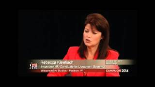 Rebecca Kleefisch R Incumbent for Lieutenant Governor [upl. by Eesdnil798]