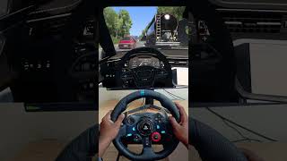 Smooth overtake  Audi Etron GT 2022  Steering wheel gameplay  Euro Truck Simulator 2 [upl. by Jordanson]