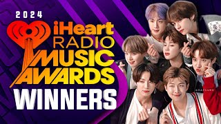 All Winners  iHeartRadio Music Awards 2024 [upl. by Morie971]