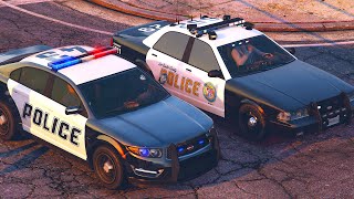 STANIER LE CRUISER vs POLICE CRUISER Side By Side Comparison GTA Online [upl. by Joliet176]