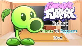 Friday Night Funkin React Plants Vs Rappers Mod  PVZ  •TheRanitor• [upl. by Atiuqehc]