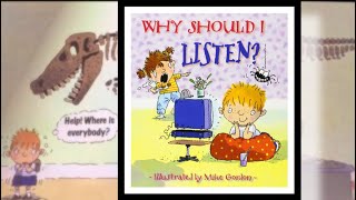 KIDS BOOK READ ALOUD Why Should I Listen By Claire Llewellyn ClaireLlewellyn whyshouldilisten [upl. by Nahor]