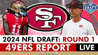 San Francisco 49ers NFL Draft 2024 Live Round 1 [upl. by Bastian]