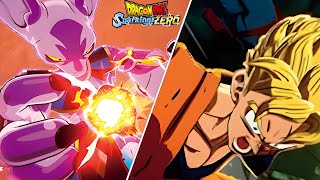 NEW DRAGON BALL SPARKING ZERO BEERUS WHIS ADULT amp FUTURE GOHAN OFFICIAL REVEAL amp TRAILER 4 THEME [upl. by Aramoiz371]