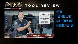 PTEN Tool Review Pico Technology MT03A Milliohm and Motor Tester [upl. by Terti]