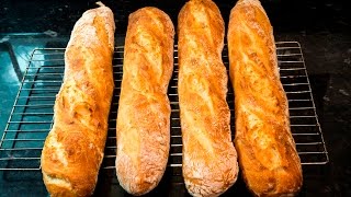 How to make French Baguettes at home [upl. by Gnagflow]