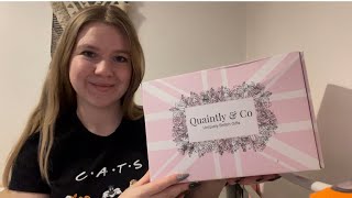 Quaintly amp Co  British Christmas Quintessentials Lifestyle Subscription Unboxing Review PR Gifted [upl. by Sontich]