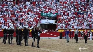 SAN FERMÍN 2024 2do festejo  Mariachis para Pablo Hermoso de Mendoza en su despedida de Pamplona [upl. by Scrivens]