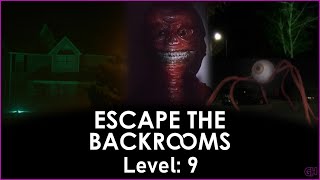 Escape the Backrooms  Beating Level 9  MEG  No Commentary [upl. by Letitia]