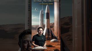 Elon Musks Plan1 Million People On Mars by 2054 elonemusk MarsMissionSpaceX FutureOfHumanity [upl. by Aicnatsnoc]