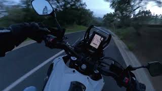 TENERE 700 AKRAPOVIC  ASMR  Forest Ride POV 3 4K [upl. by Ssalguod]