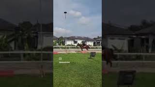 Doing Horseback Archery training at Rubinga Gombak [upl. by Nura]