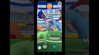 Caught a Mega Salamence 😎😎 pokeshorts pokemongo pokemonlover [upl. by Shep]