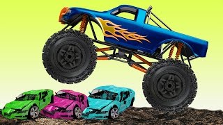 Machines for Kids  Monster Trucks Compilation  12 Minutes of Freestyle [upl. by Gae]