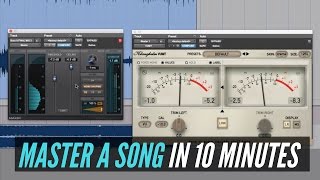 How To Master A Song In 10 Minutes  RecordingRevolutioncom [upl. by Hieronymus384]