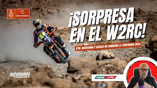 🔴 RALLY DAKAR 2024 ¡KTM GasGas y Husqvarna fuera del W2RC [upl. by Felske]