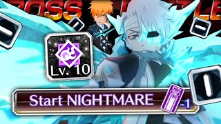 NEW THOUSAND YEAR BLOOD WAR TOSHIRO DESTROYS NA RANGED NIGHTMARE GQ GUIDE  Bleach Brave Souls [upl. by Ellenaej]