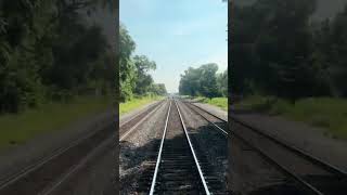 Near Miss Inbound Metra Train 2008 Almost Hit A Pedestrian By Riverside On August 4 2024 [upl. by Eixirt]