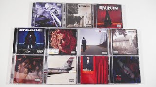 Eminem Studio Albums CD Unboxing [upl. by Brittni]