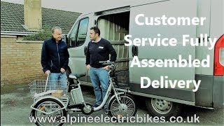 Mobility Trike e trike Fully Assembled Delivery Personal Customer Service [upl. by Neal166]