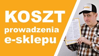 S1E13  Koszty prowadzenia sklepu internetowego  Mój ecommerce od zaplecza [upl. by Ellyn989]