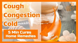 How to Make 3 Quick Home Remedies for Cough Congestion and Cold [upl. by Suivatnod]