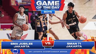 SMA JUBILEE JAKARTA VS SMAN 71 JAKARTA [upl. by Shere]